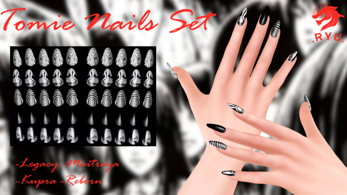 .RYU. - Tomie Nails Set (Mix & Match)