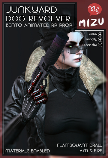 [mizu]  Junkyard Dog Revolver 