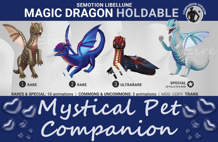 SEmotion Libellune Magic Dragon Holdable RARE 02