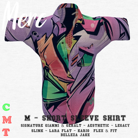M - SHIRT M - Graffiti Mix #13 - Mens Fits