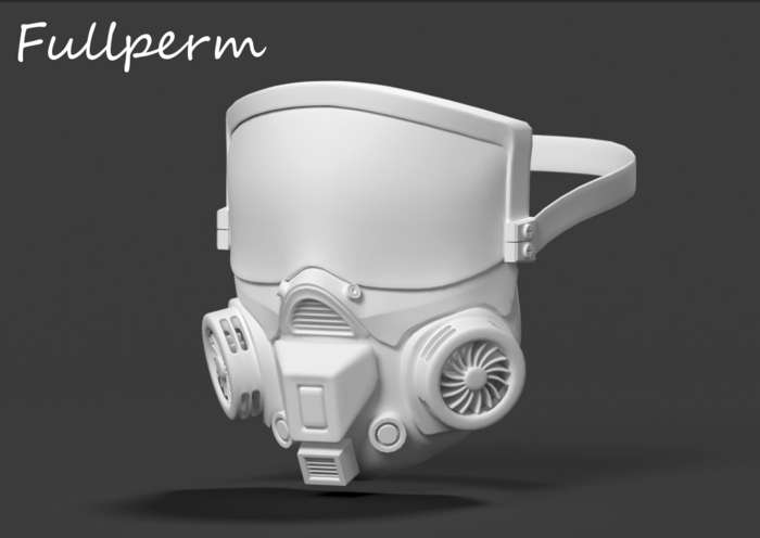 Mask gaz fullperm