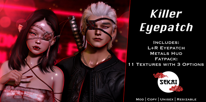 +SEKAI+ Killer Eyepatch - [PURPLE]