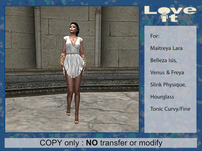 Love It - Athena Toga Dress - Maitreya - Belleza - Slink - Tonic