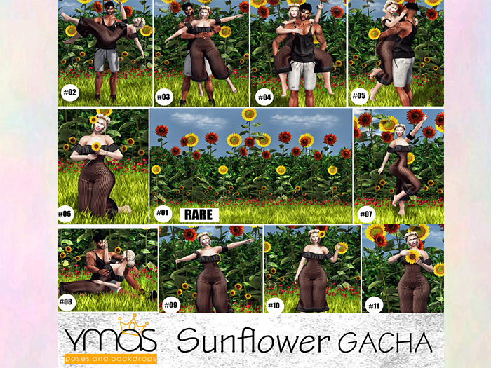 {Ymas Poses}GACHA 10 Sunflower