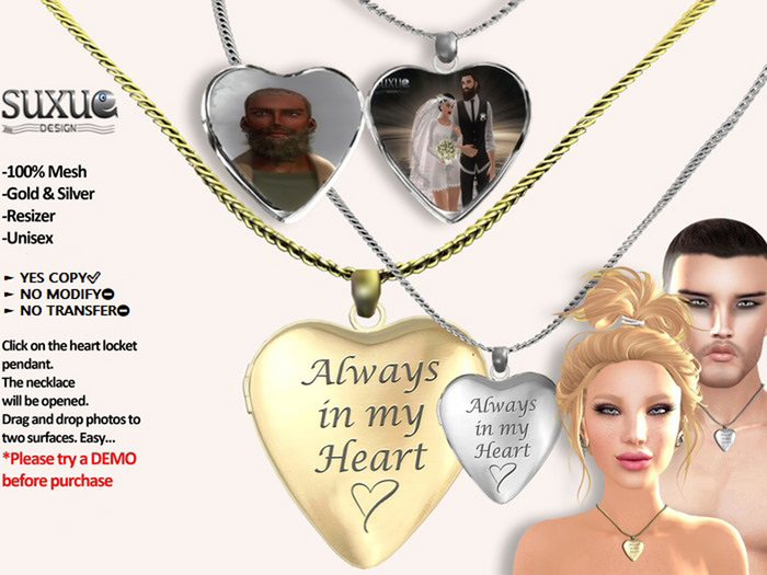 Necklace Heart Demo