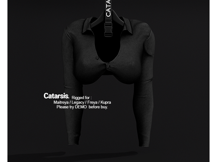 Catarsis - INDUSTRY Top - BLK