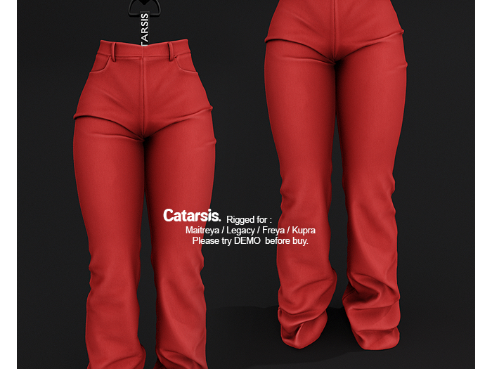Catarsis - INDUSTRY Pant - ROJO