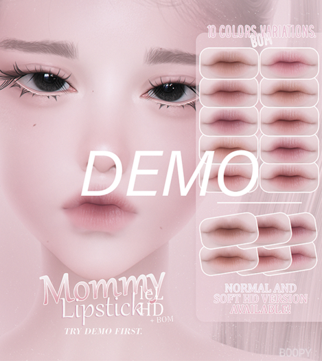 BOOPY - Mommy Lipstick (BOM) DEMO