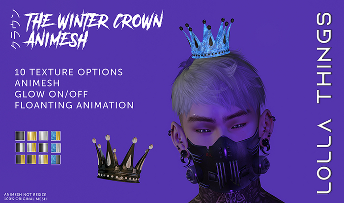 -Lolla Things- The Winter Crown Animesh 
