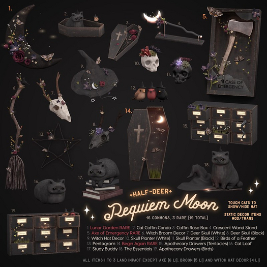 +Half-Deer+ Requiem Moon [FATPACK]