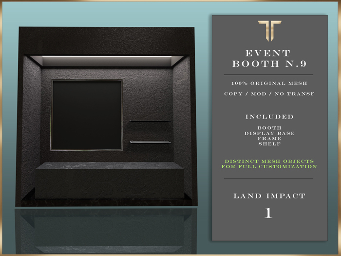 Tville - Event Booth N9 PACK