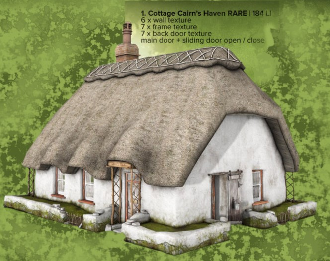 01 - 8f8 - New Beginnings - Cottage Cairn's Haven Bag *** RARE