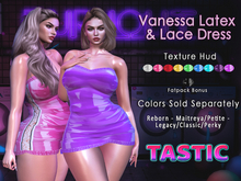 Tastic-Vanessa Latex and Lace Dress Fatpack 50% Off Sale!