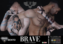 L'Emporio&PL::*Brave*::-Leather armband-Aesthetic-BENTO-