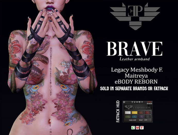 FATPACK-L'Emporio&PL::*Brave*::-Leather armband-Female size