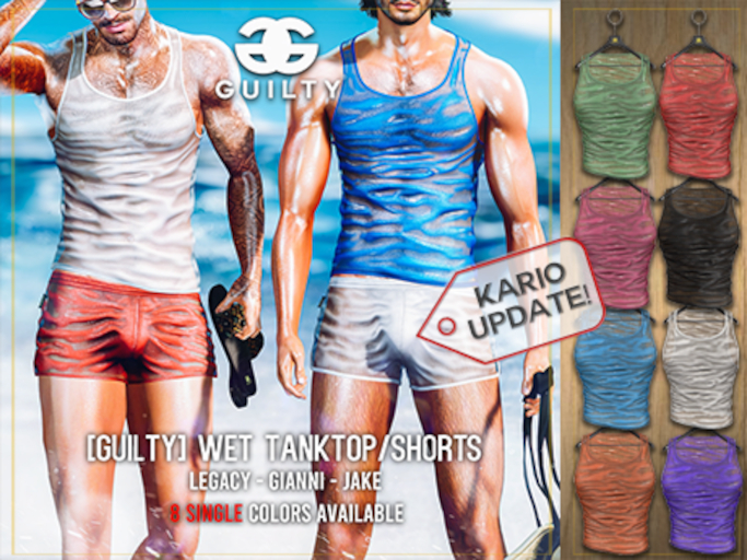 GUILTY 058 Wet TankTop FATPACK