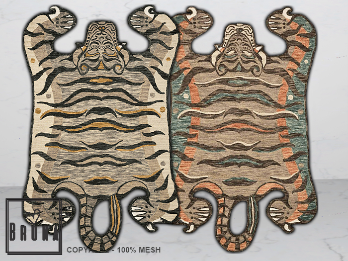 BRUNA - Feroz Tiger Rug Duo II