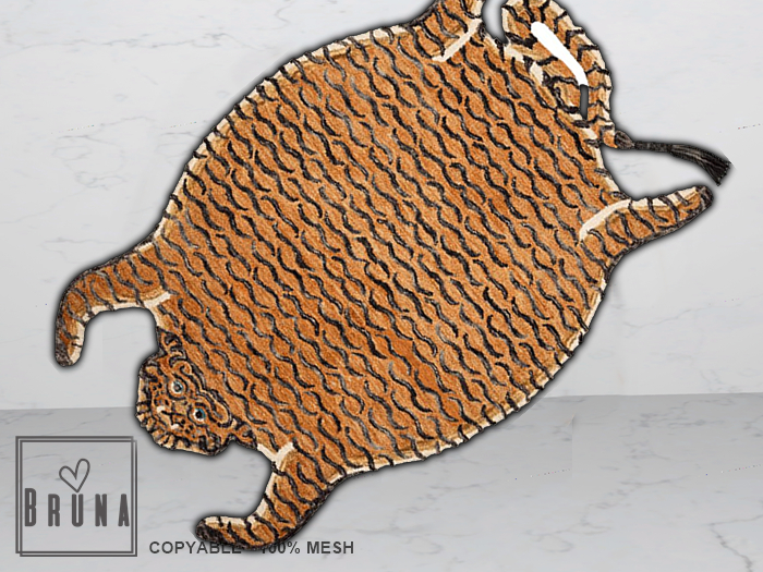 BRUNA - Chuby Tiger Rug GIFT