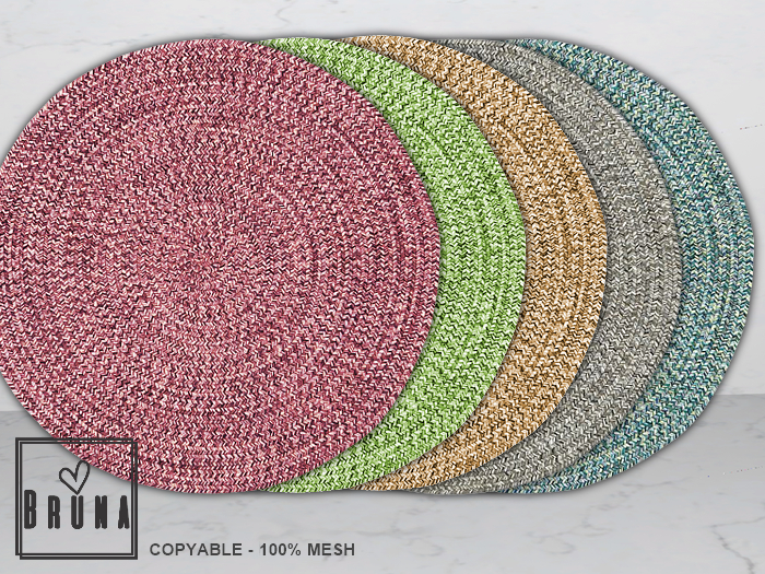 BRUNA - Round Mimbre Color Pack 