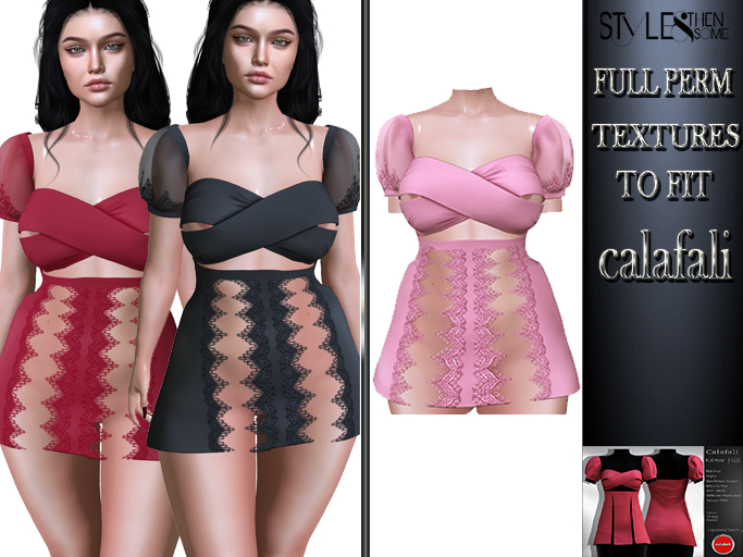 STYLES-calafali *  J-0222- FULL PERM TEXTURE -v4.4