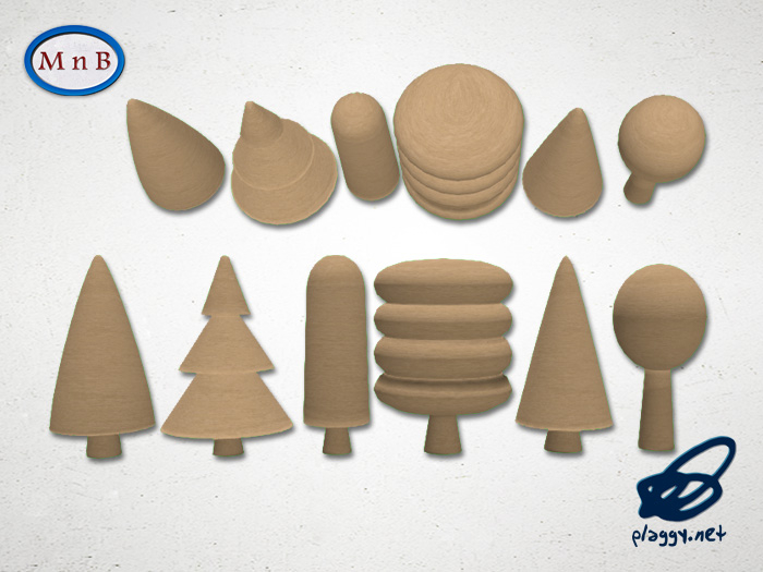 Wooden Tree Toy 2 - full permission