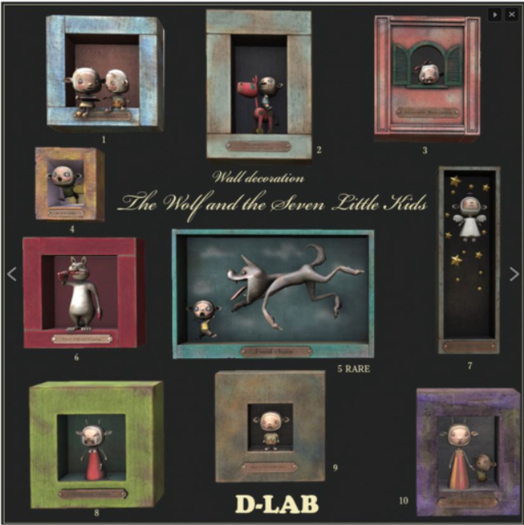 D-LAB WD  The Wolf and the Seven Little Kids 08