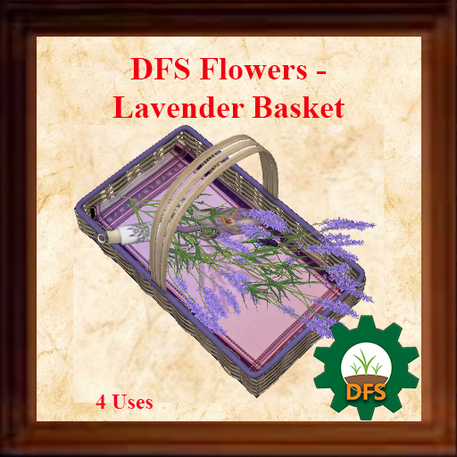 DFS Flowers - Lavender Basket