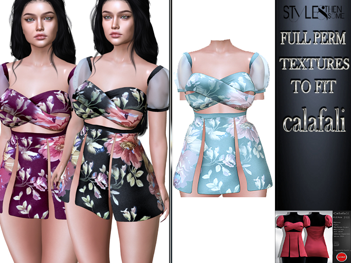 STYLES-calafali *  J-0222- FULL PERM TEXTURE -v7.4