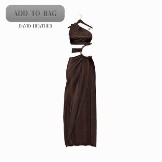 -David Heather-Krishna Dress/Mud