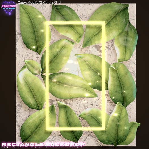 [Eternus] Rectangle backdrop (Pearl Green)