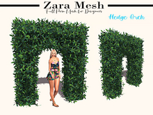 ZM - Plants - Hedge Arch - FULL PERM MESH