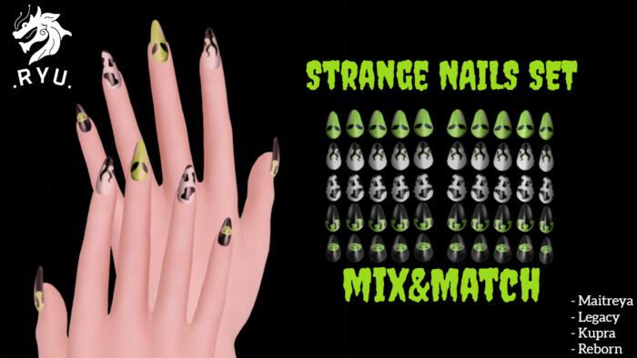 .RYU. - Strange Nails Set (Mix&Match)