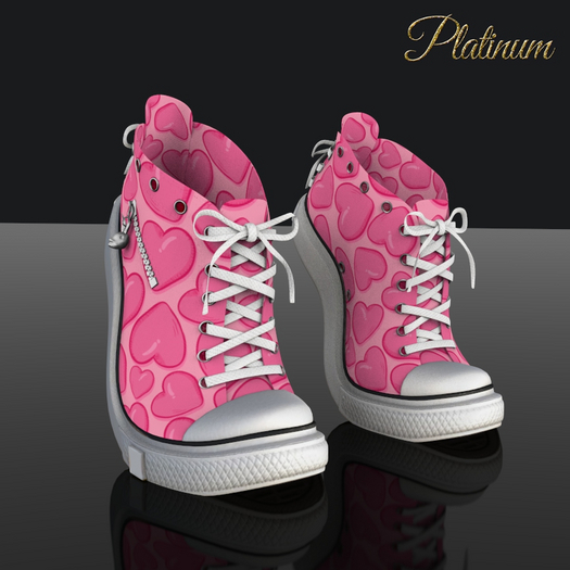 Love Tip Toe Sneakers