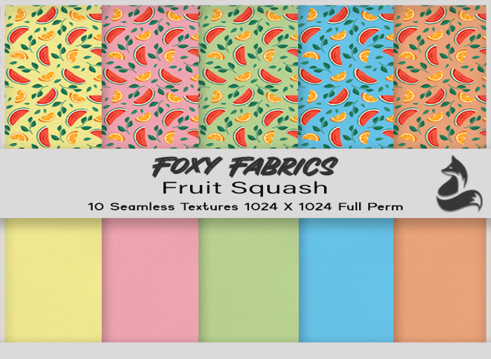 FF - Fruit Squash Seamless Textures