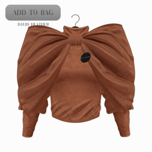 -David Heather-Dya Blouse/Burnt