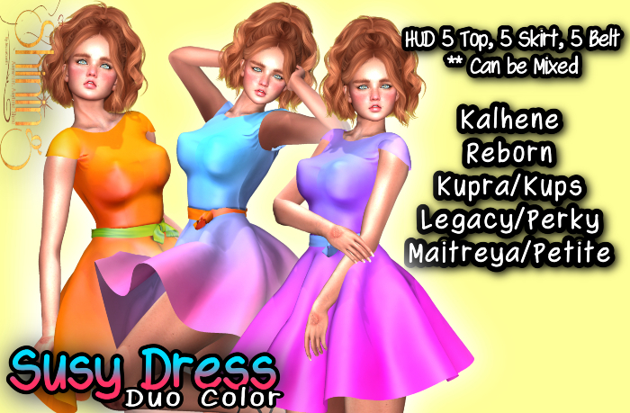 *Shining* Susy Dress Duo