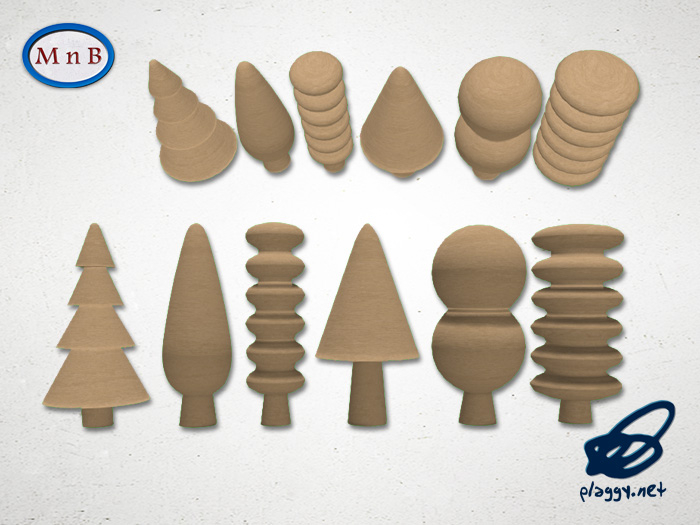 Wooden Tree Toy - full permission