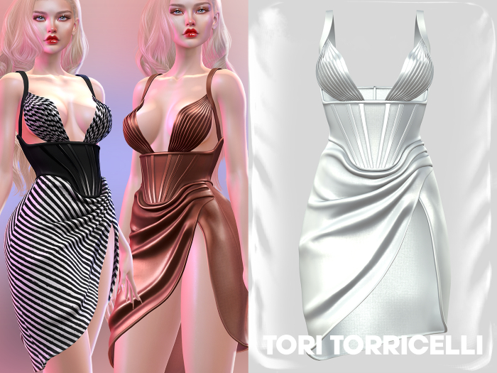 TORI TORRICELLI // Gigi Dress // C01.White