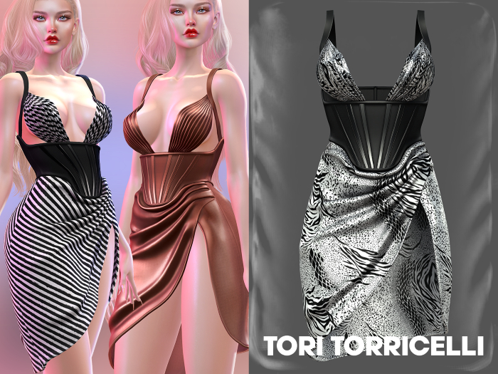 TORI TORRICELLI // Gigi Dress // P01.Untamed