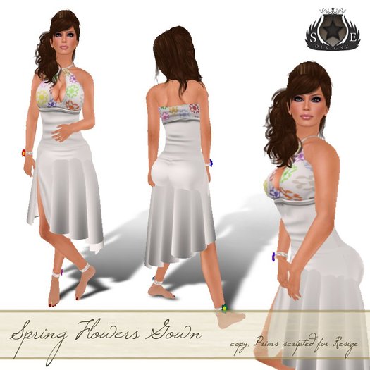 [SE*Designz] Gown - Spring Flowers