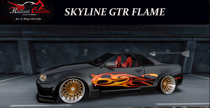 Skyline GTR Flame