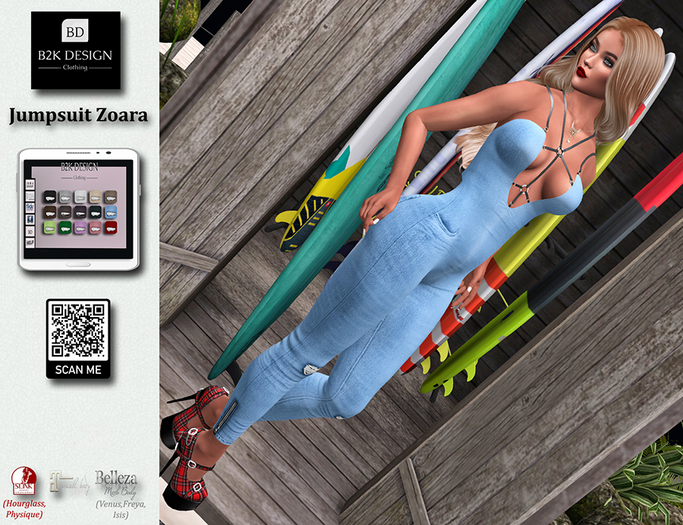 ..::B2K Design::..Jumpsuit Zaora - ADD
