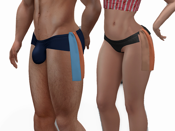 Shorts with towel Basic TwoSided