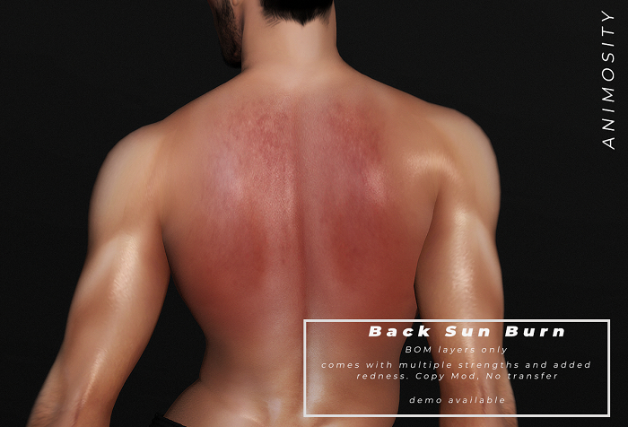 Animosity - Back Sun Burn - BOM Only