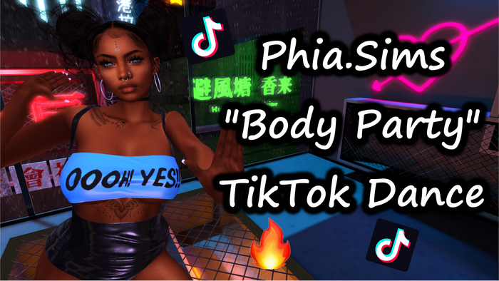 Phia.Sims Body Party TikTok Dance Animation