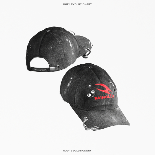 Holy Evolutionary. PAINSL*T Cap "Black"