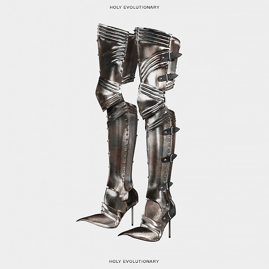Holy Evolutionary. Cavaliere Boots "Rust"