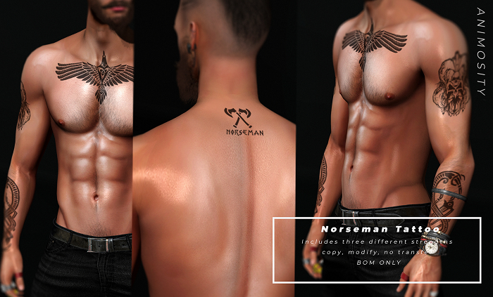 Animosity - Norseman Tattoo 