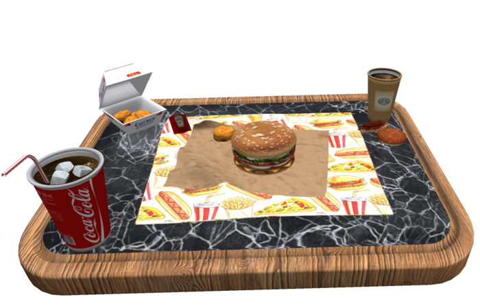 SNACK TRAY /  PLATEAU SNACK (BOX)