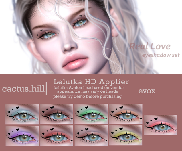 C.H- Real Love Eyeshadow DEMO (Evox)